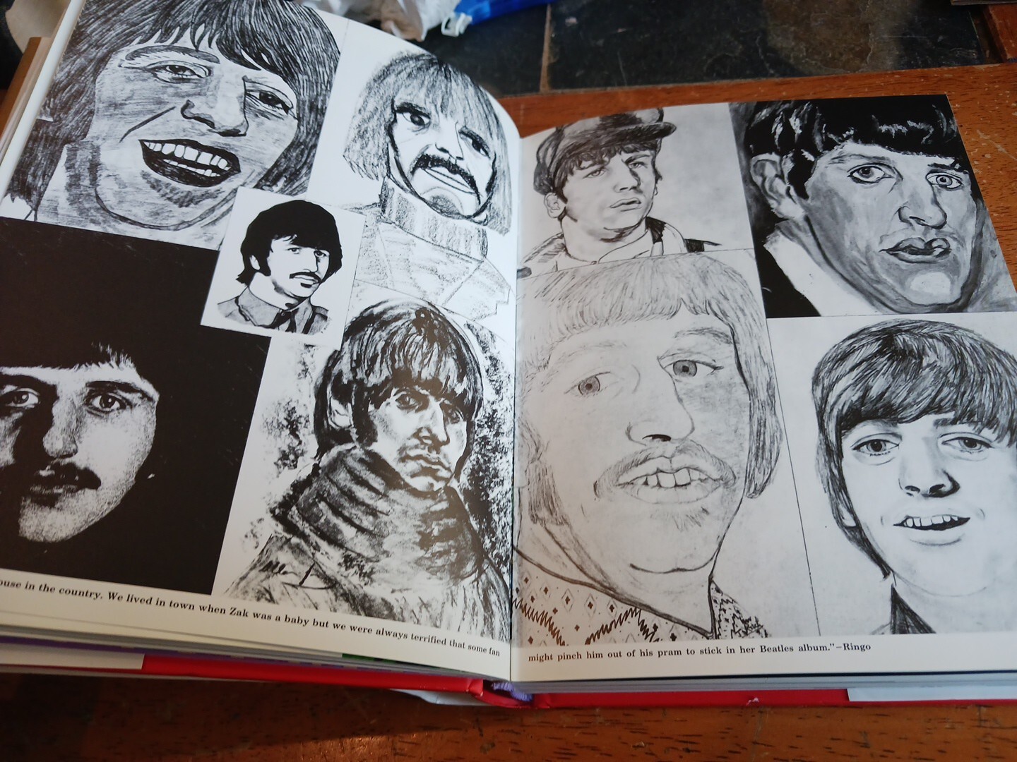 BEATLES – ILLUSTRATED LYRICS -267 PAGES -HARDCOVER HCDJ BOOK , 1991 ,THE BEATLES