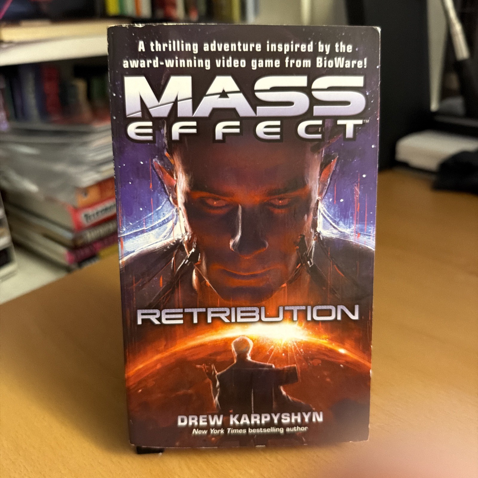 MASS EFFECT Paperback Lot 3 Novels Ascension/Retribution/Revelation by Karpyshyn