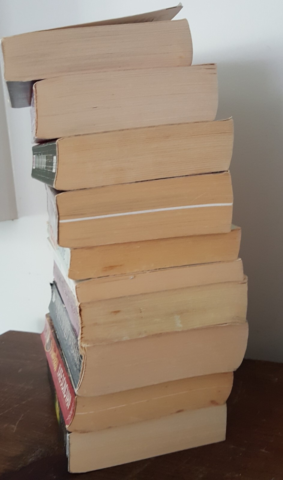 Lot of 10 Vintage Mass Paperbacks Various Genres Various Decades