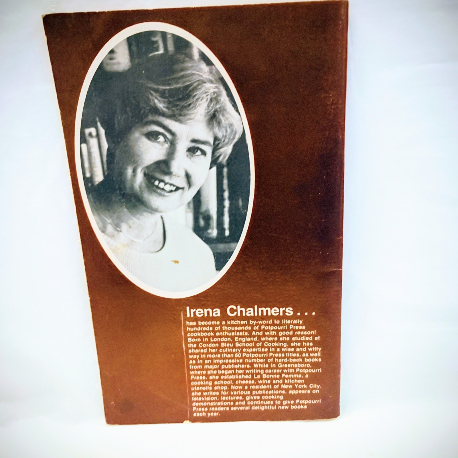 Microwave Cookbook By Irena Chalmers (Paperback, 1977)