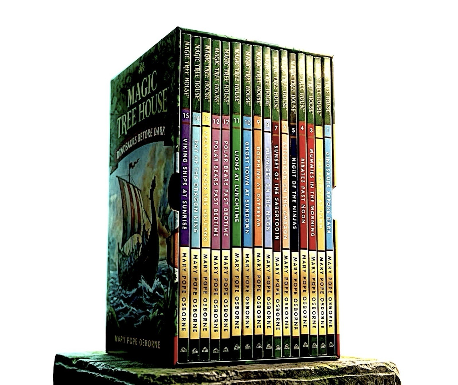 Magic Tree House Collection #1 Books 1–15 Box Set Mary Pope Osborne Complete Set