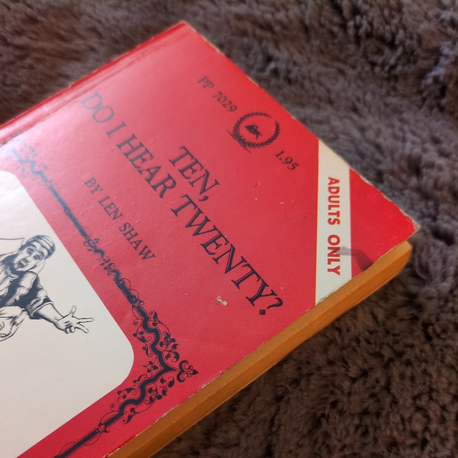 Vtg 1969 Ten Do I hear Twenty By Len Shaw Pompeii Press Risque Erotica Book