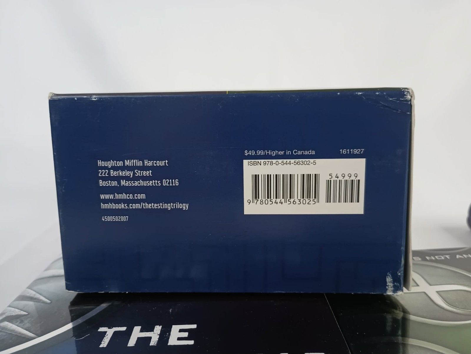 Testing Trilogy by Joelle Charbonneau Box set Hardcover Testing Independent Stud