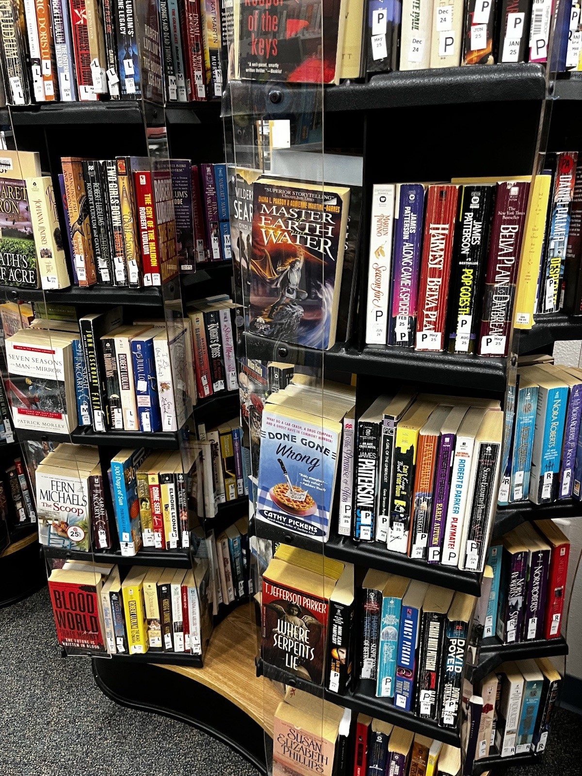 Books by Genre 20 LBS (Pounds) Box Value Lot Sorted Fiction/Nonfiction HB/PB SET