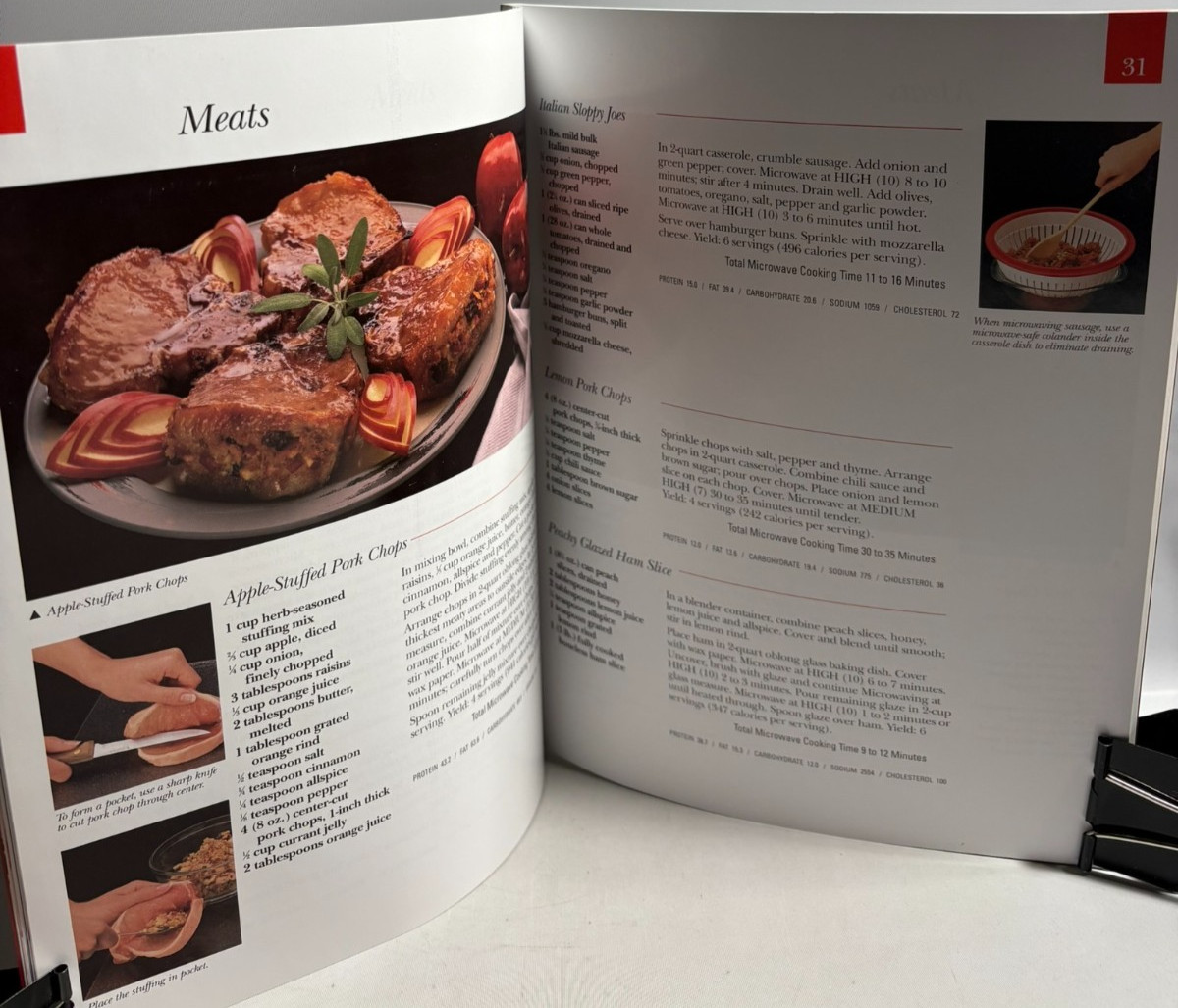 The Microwave Cookbook, 1998 General Electric Company