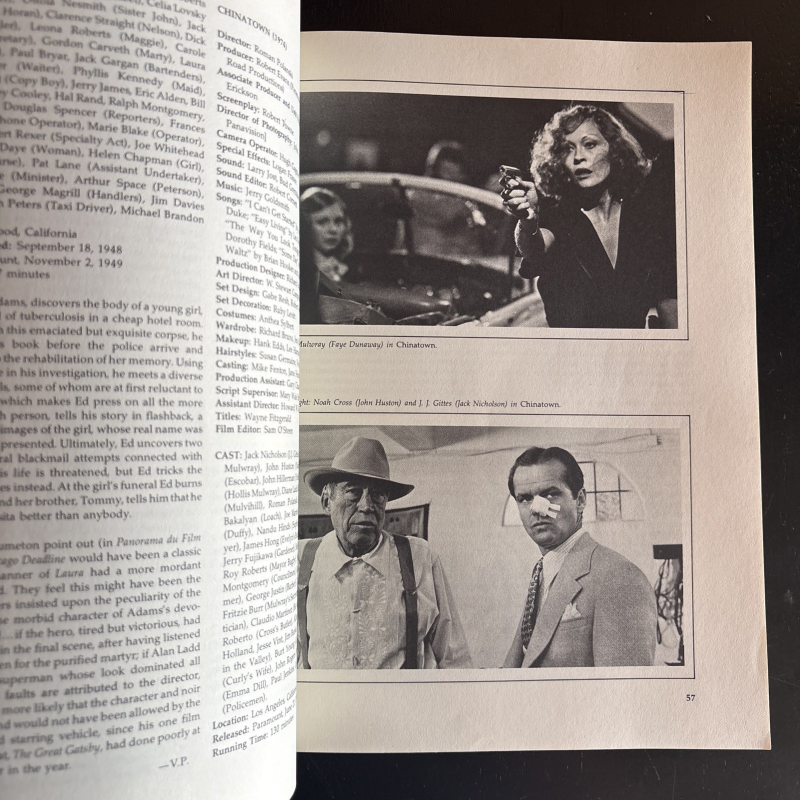 FILM NOIR: AN ENCYCLOPEDIC REFERENCE By Alain Silver and Elizabeth Ward PB 1979