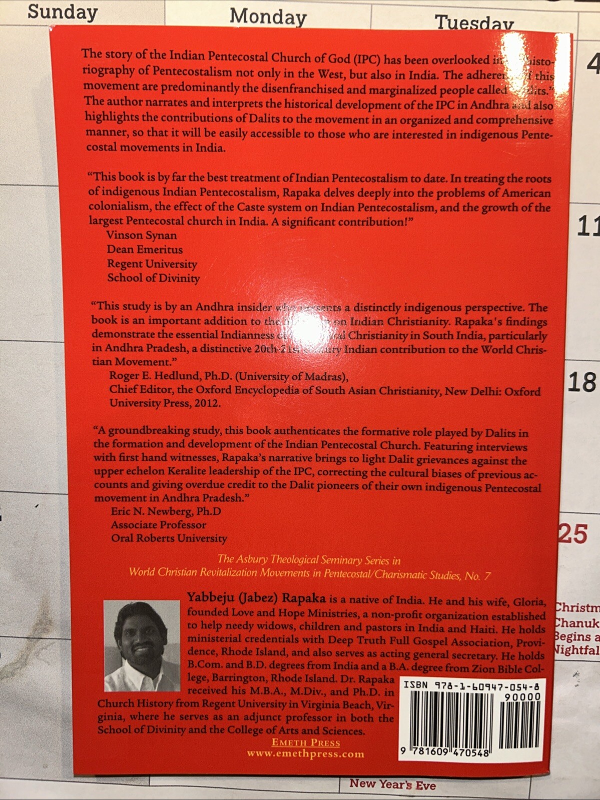 Dalit Pentecostalism – Yabbeju Rapaka – Indian Church of God – 2013 – 159 pages
