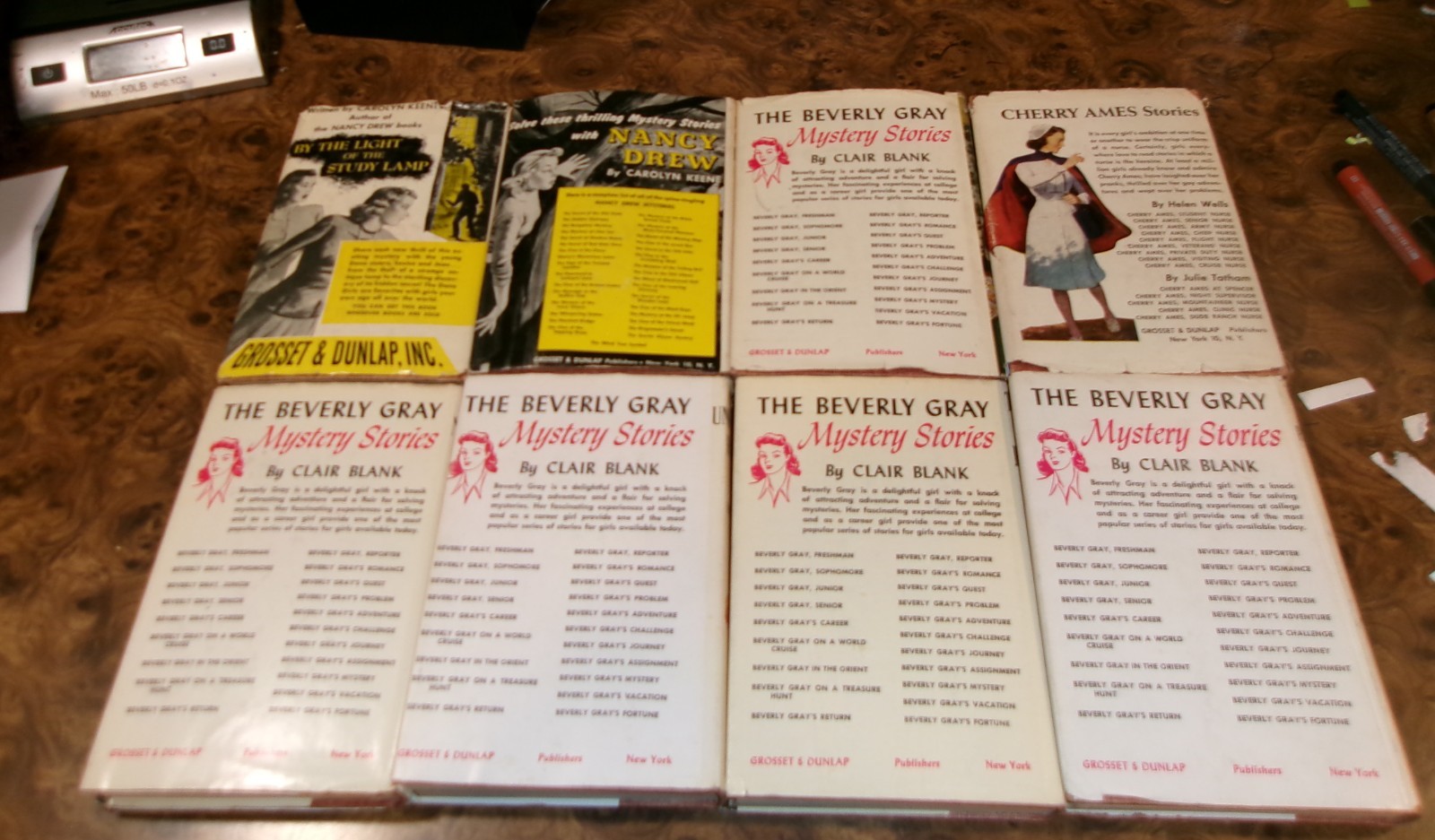 Lot of 8 Vintage Hardcover Judy Bolton Mystery Books Margaret Sutton