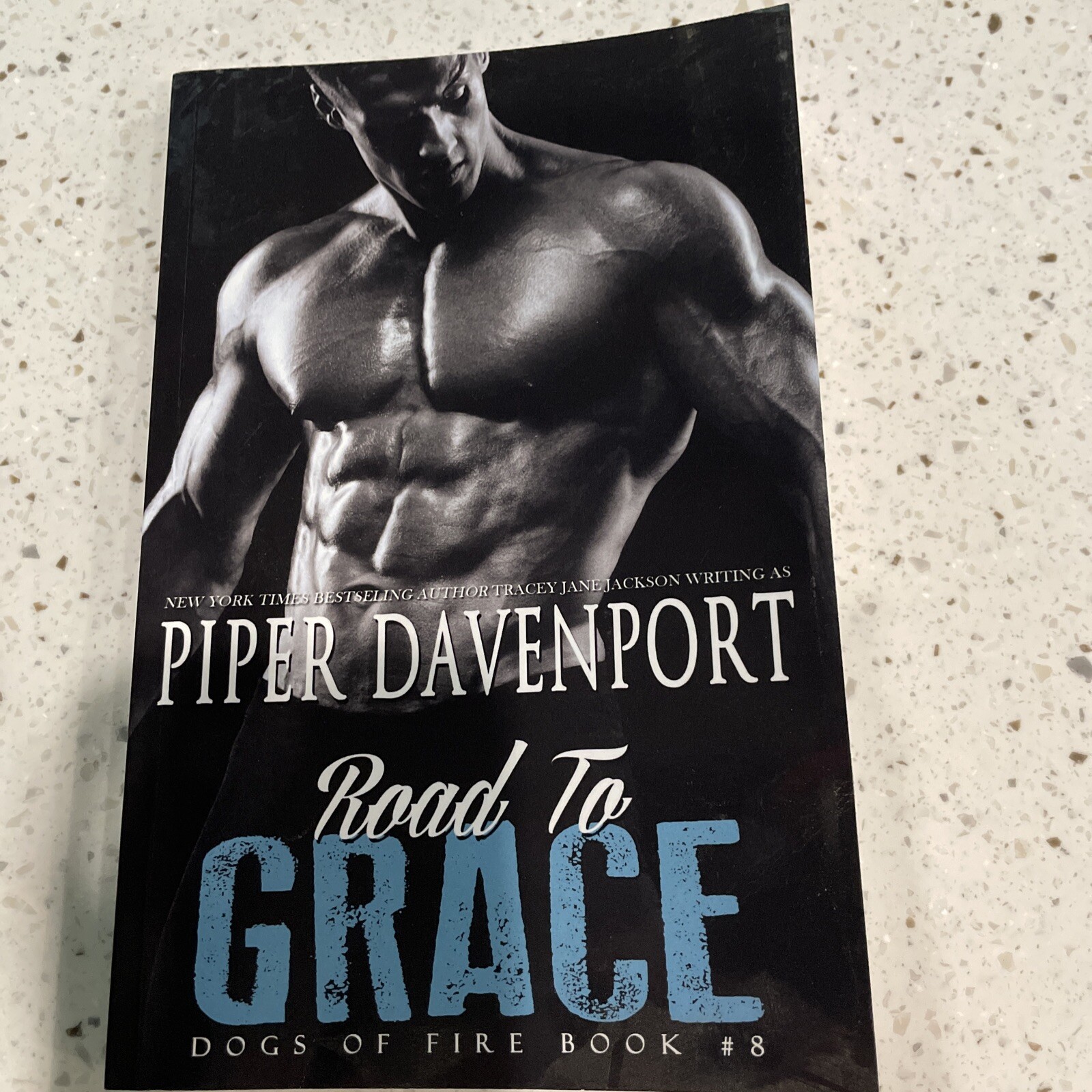 Road to Grace #8 Dogs Of Fire by Piper Davenport Signed 1st Ed PB
