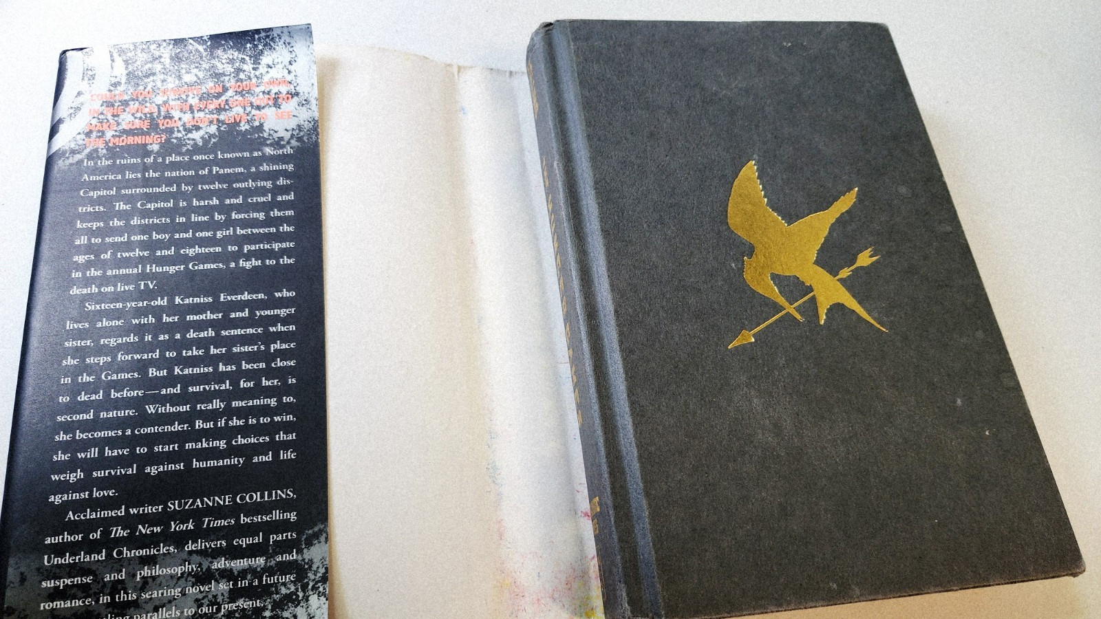 Hunger Games (Hunger Games, Book One) by Suzanne Collins 2008 HC DJ 1st edition