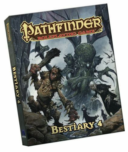 Pathfinder Roleplaying Game: Bestiary 4 Pocket Edition Staff, Paizo Paperback U
