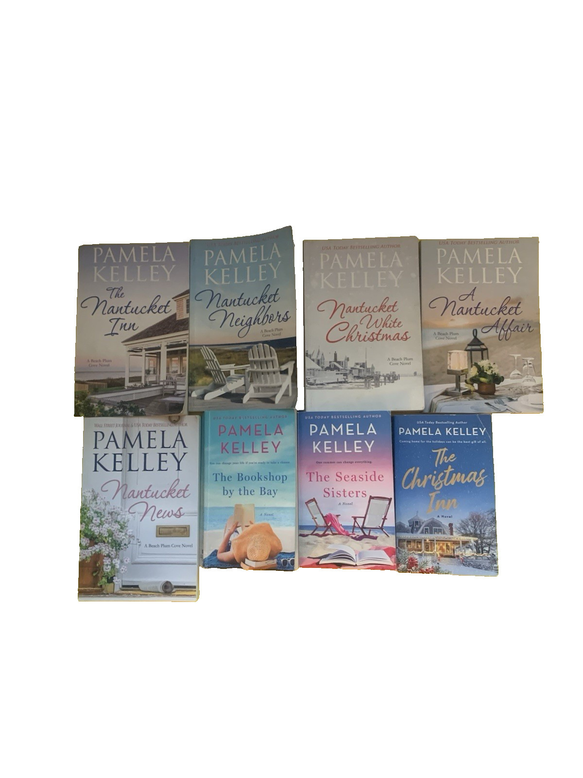 Pamela Kelley, The Nantucket Inn, Beach Plum Cove Books 1,2,3,4 &7 + 3 Novels.