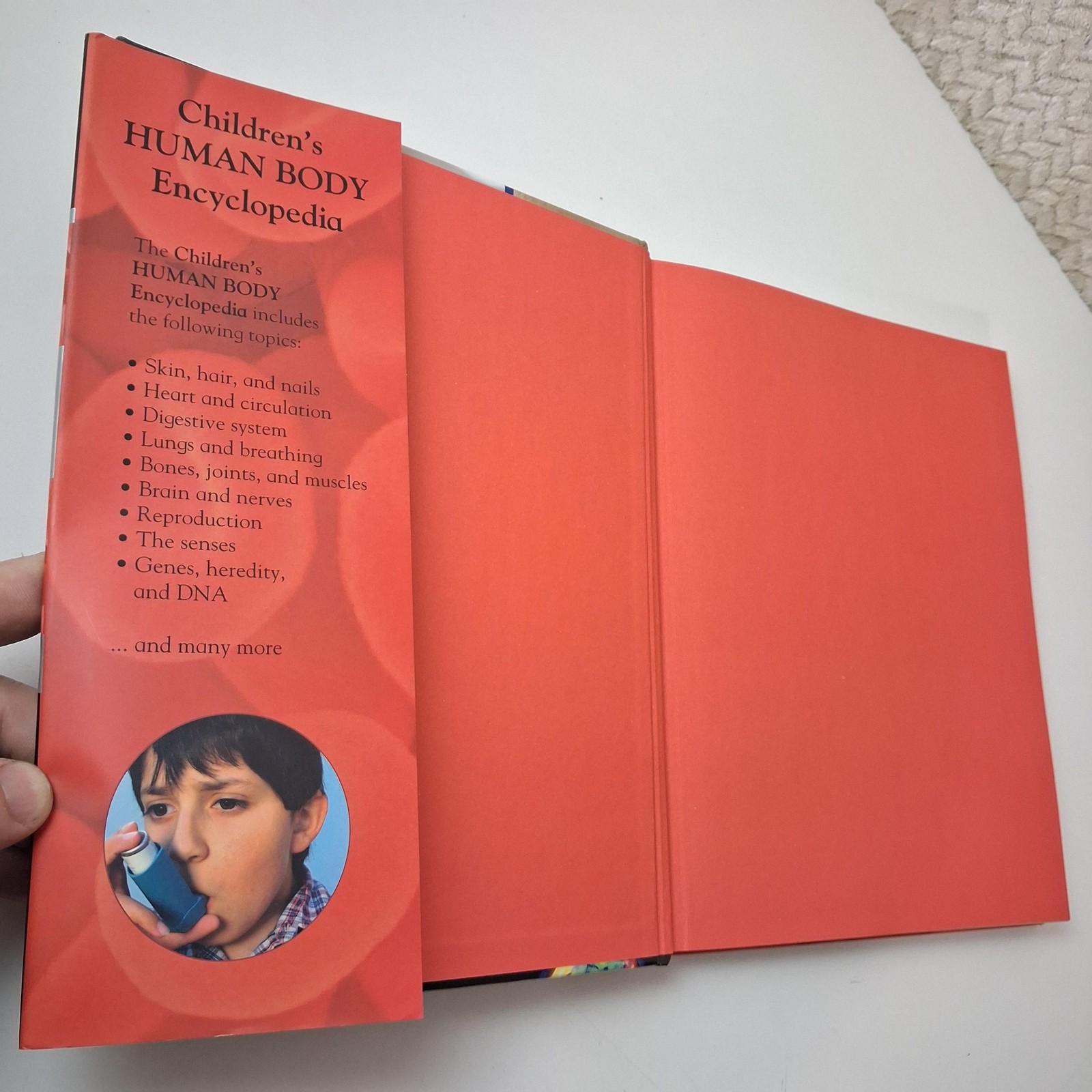 Children’s Human Body Encyclopedia Steve Parker Kids Science Book Hardcover