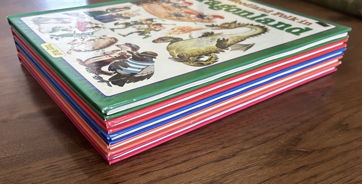 5 The Woodland Folk Meet Gnomes, Elves, Fairyland, Giants & Dragonland Tony Wolf