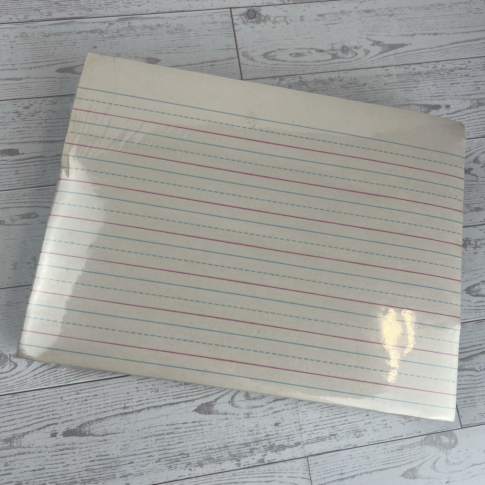 HANDWRITING PAPER GRADE 1: 5/8 INCH RULING-RED By Zaner-bloser **BRAND NEW**