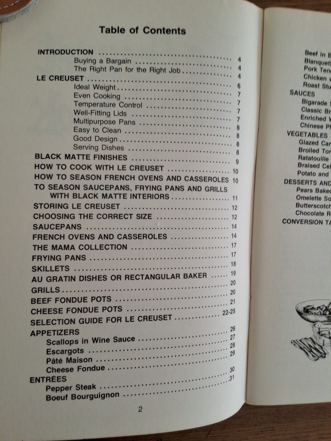 Le Creuset Cookbook Irena Chalmers Potpourri Press VTG
