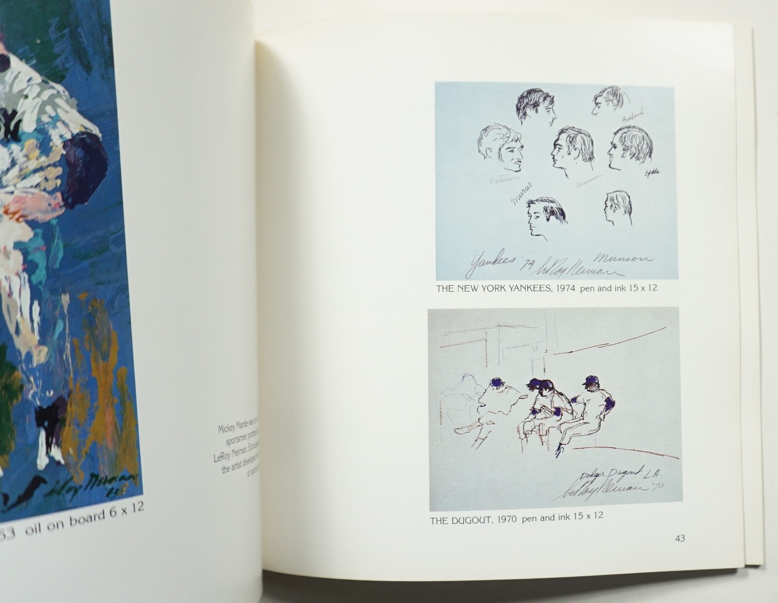 LeRoy Neiman: Paintings, Drawings and Watercolors 1980 Exhibition Catalog Art