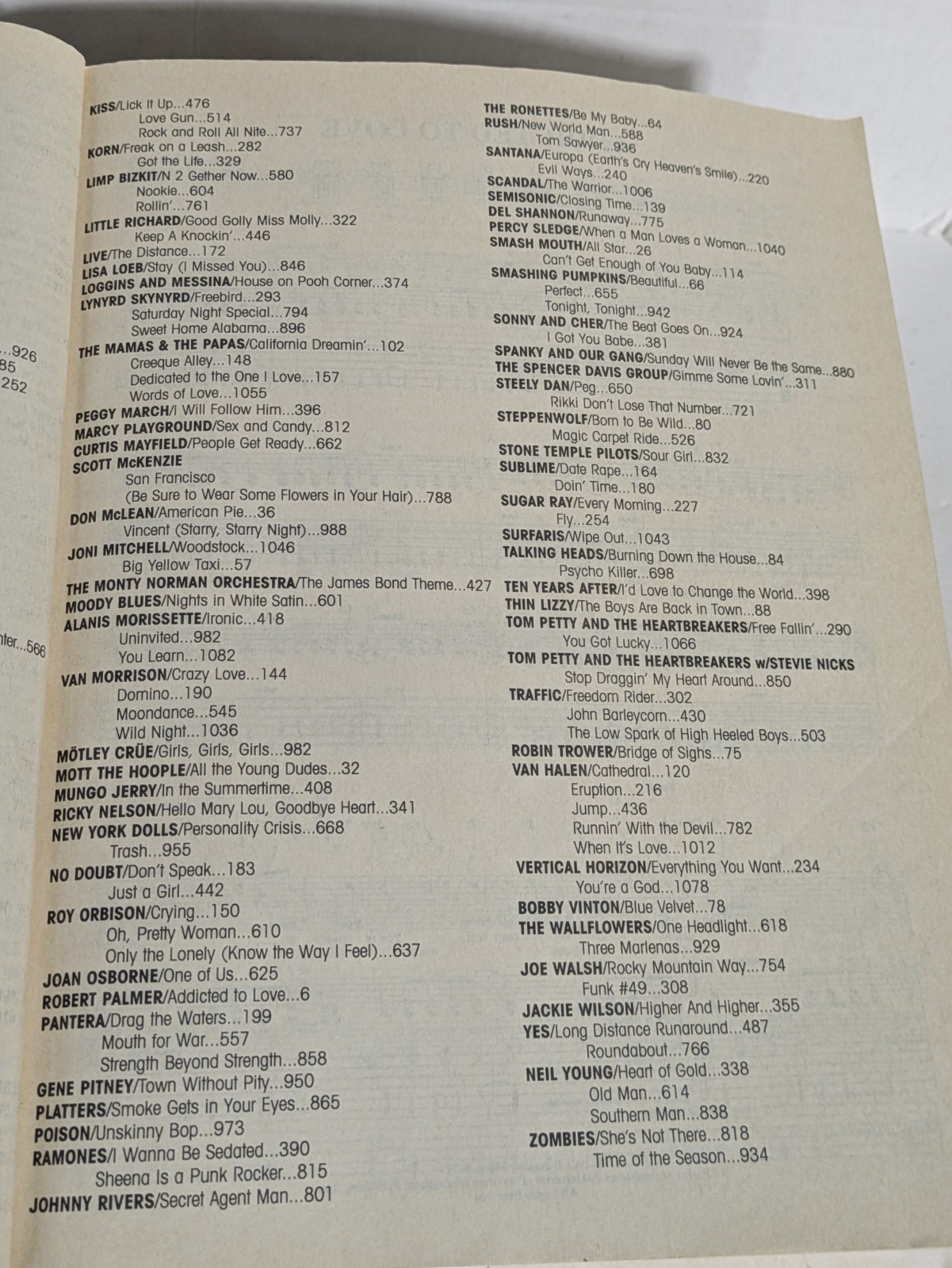 2003 Greater Guitar White Pages Guitar Tab Transcriptions 230 Songs 1000+ Pages