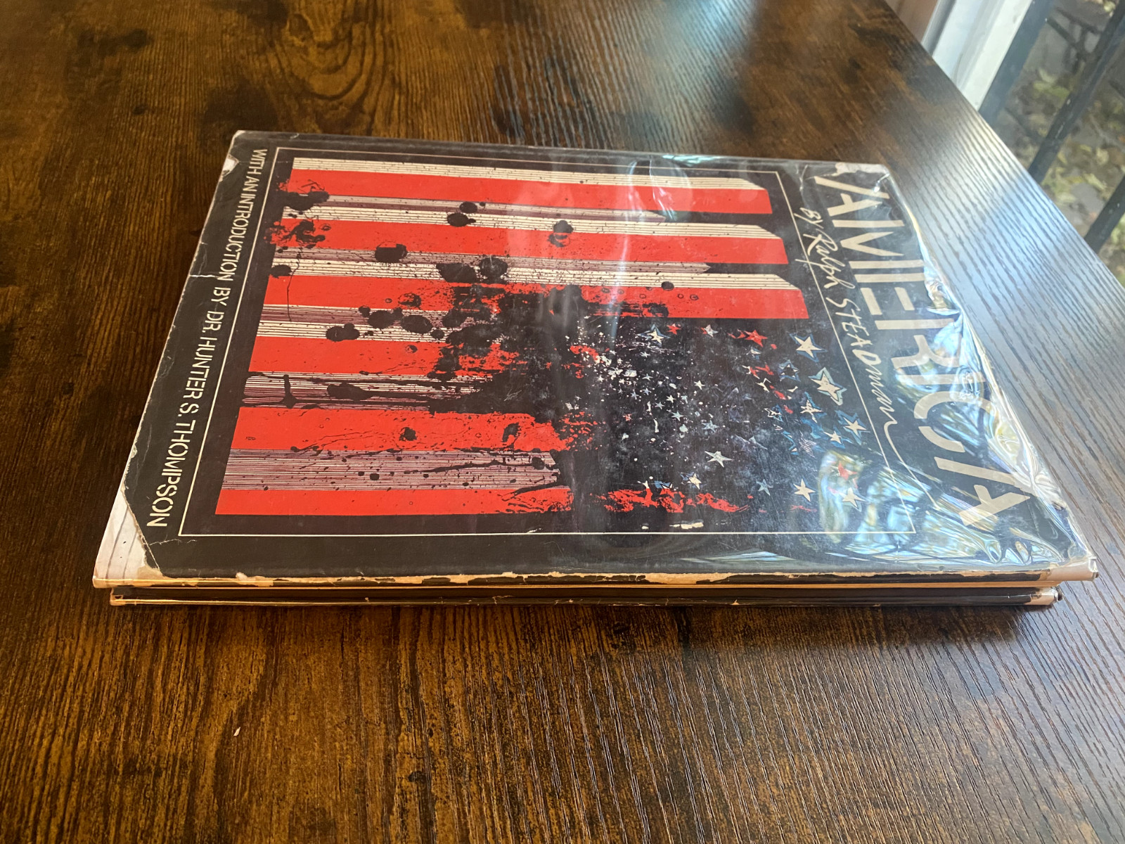 AMERICA by Ralph Steadman First Ed. Hardcover 1974 – Intro by Hunter S. Thompson