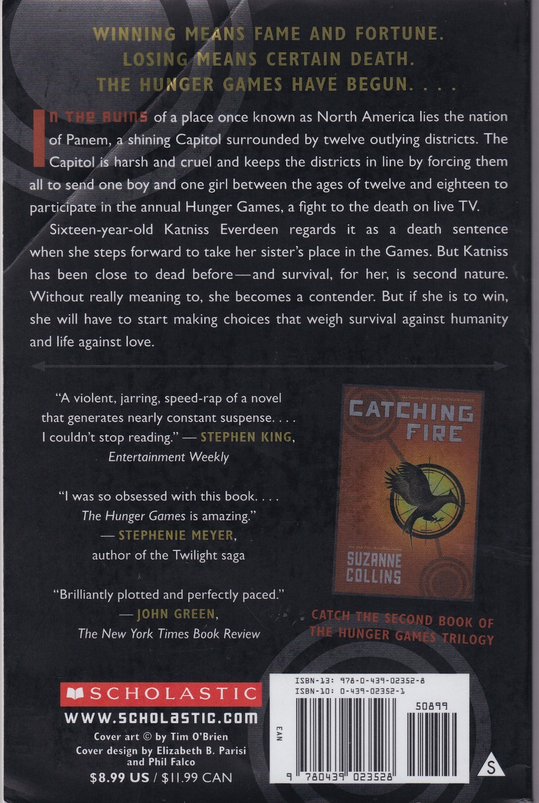 Hunger Games (Hunger Games #1) by Suzanne Collins (Paperback)