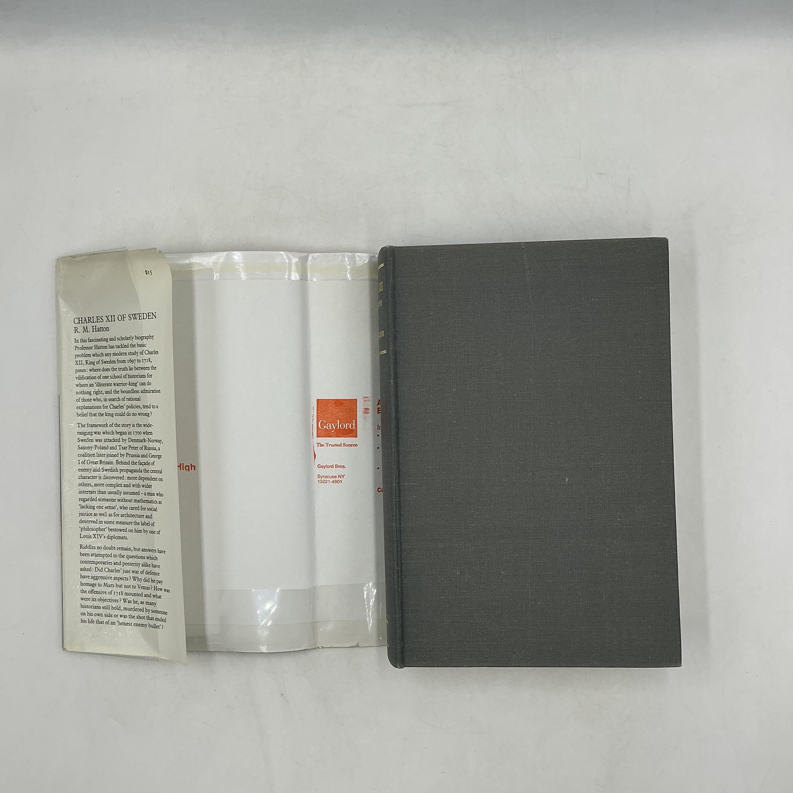 Charles XII Of Sweden R. M. Hatton Hardcover 1968 Weybright & Talley UK White