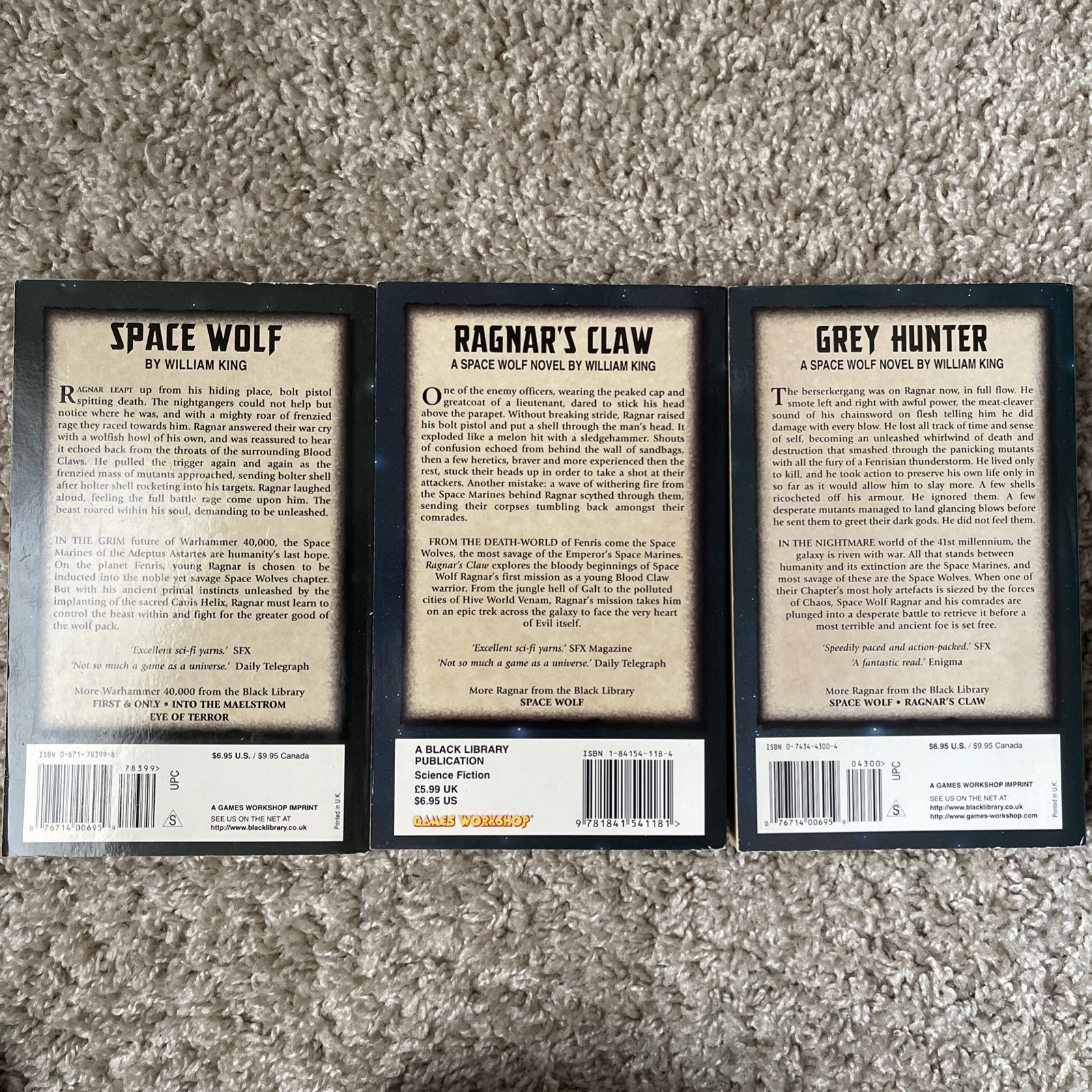 Space Wolf Trilogy