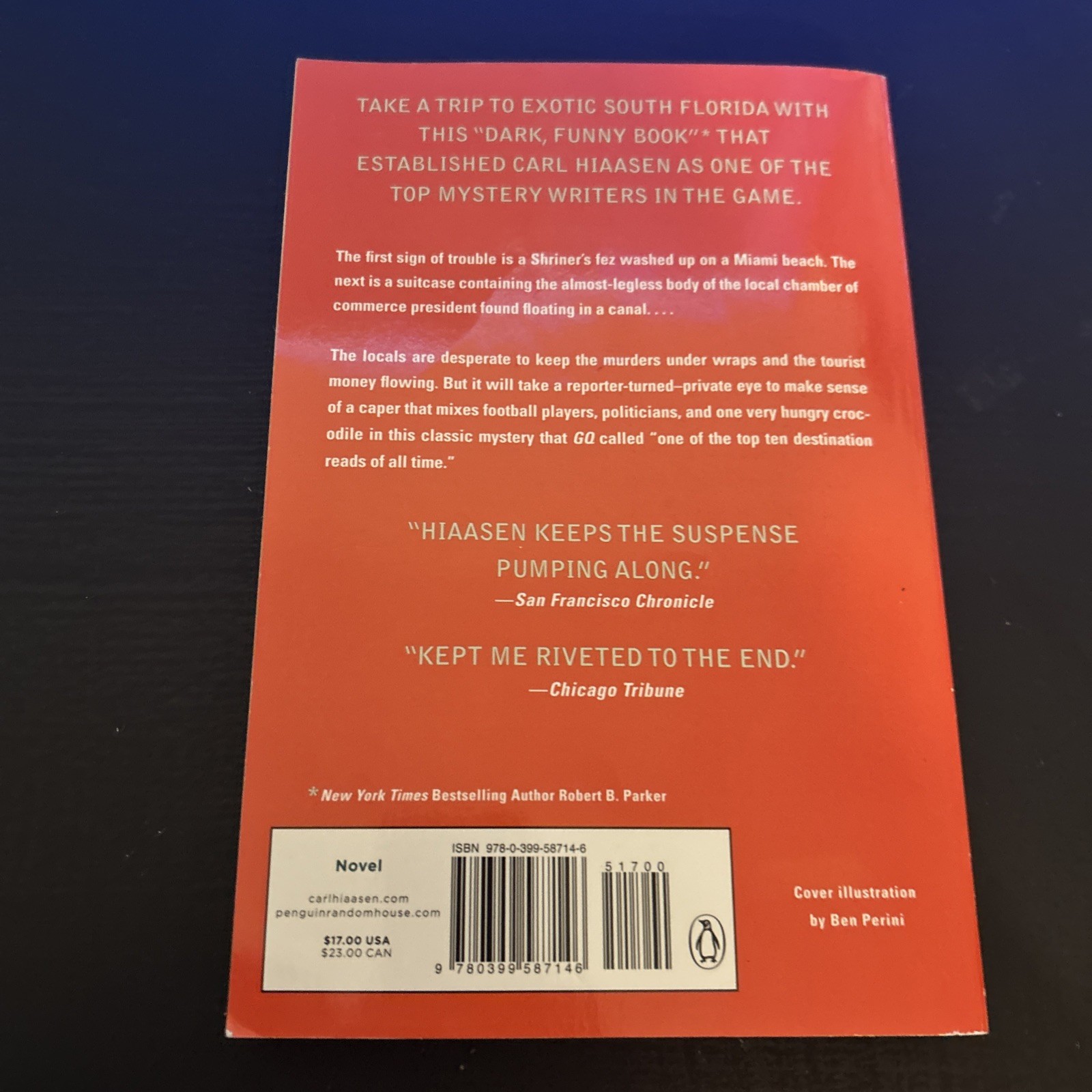 Tourist Season : A Suspense Thriller by Carl Hiaasen (2016, Trade Paperback)