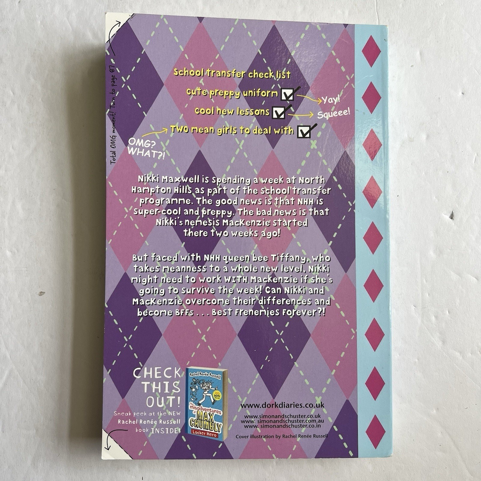 Dork Diaries Book 11 Frenemies Forever Paperback Rachel Renee Russell