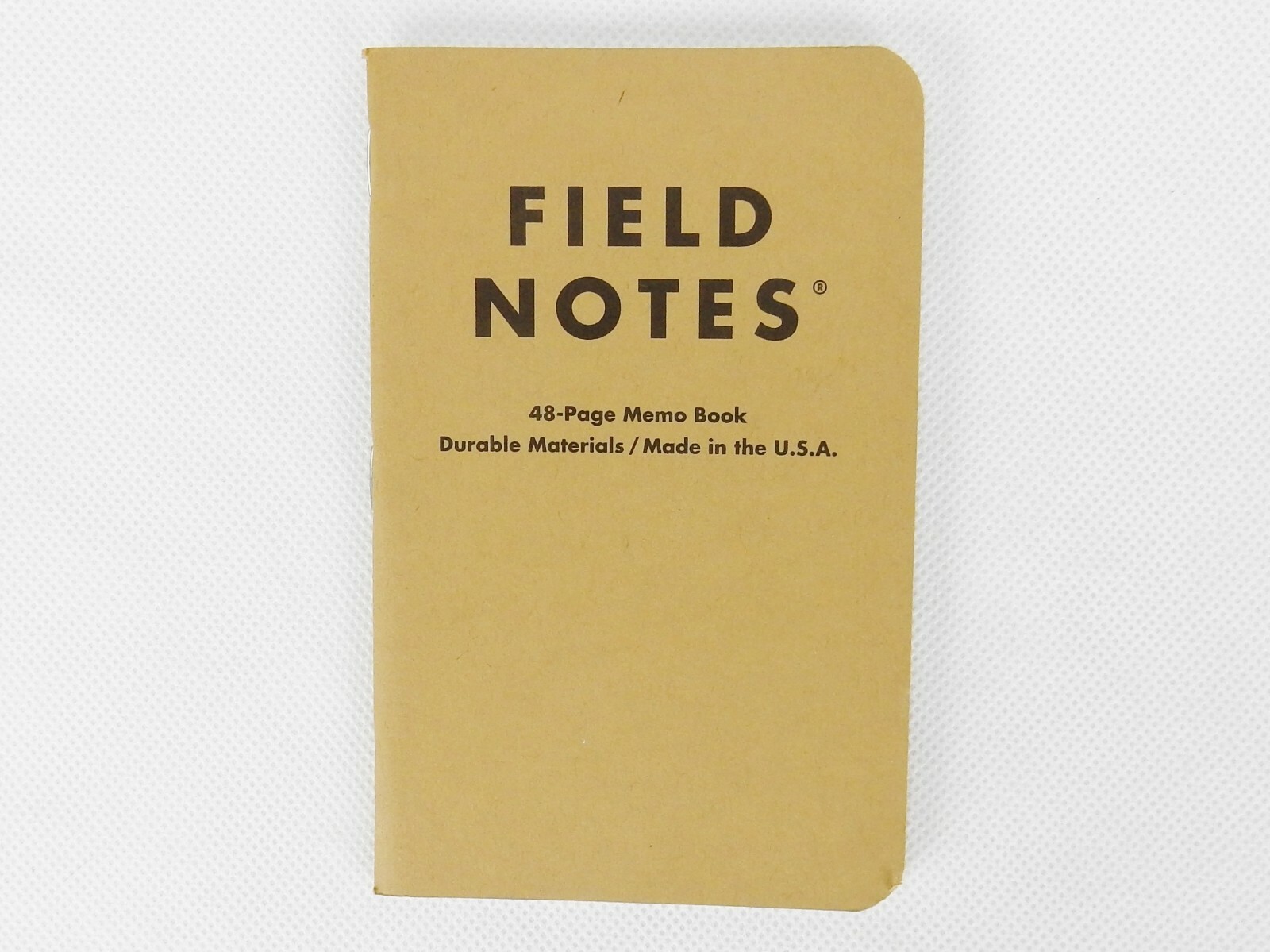Field Notes Brand 48 Page Memo Book, SINGLE, Pocket Size, Durable, Made In USA