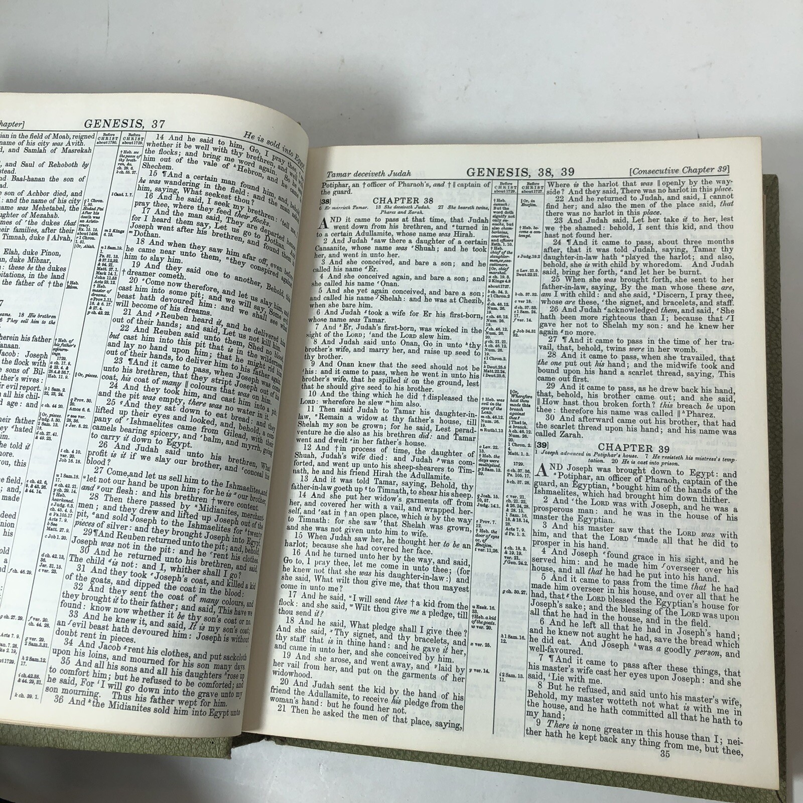 Holy Bible Family Heirloom Master Reference Edition Red Letter 1971 KJV E2