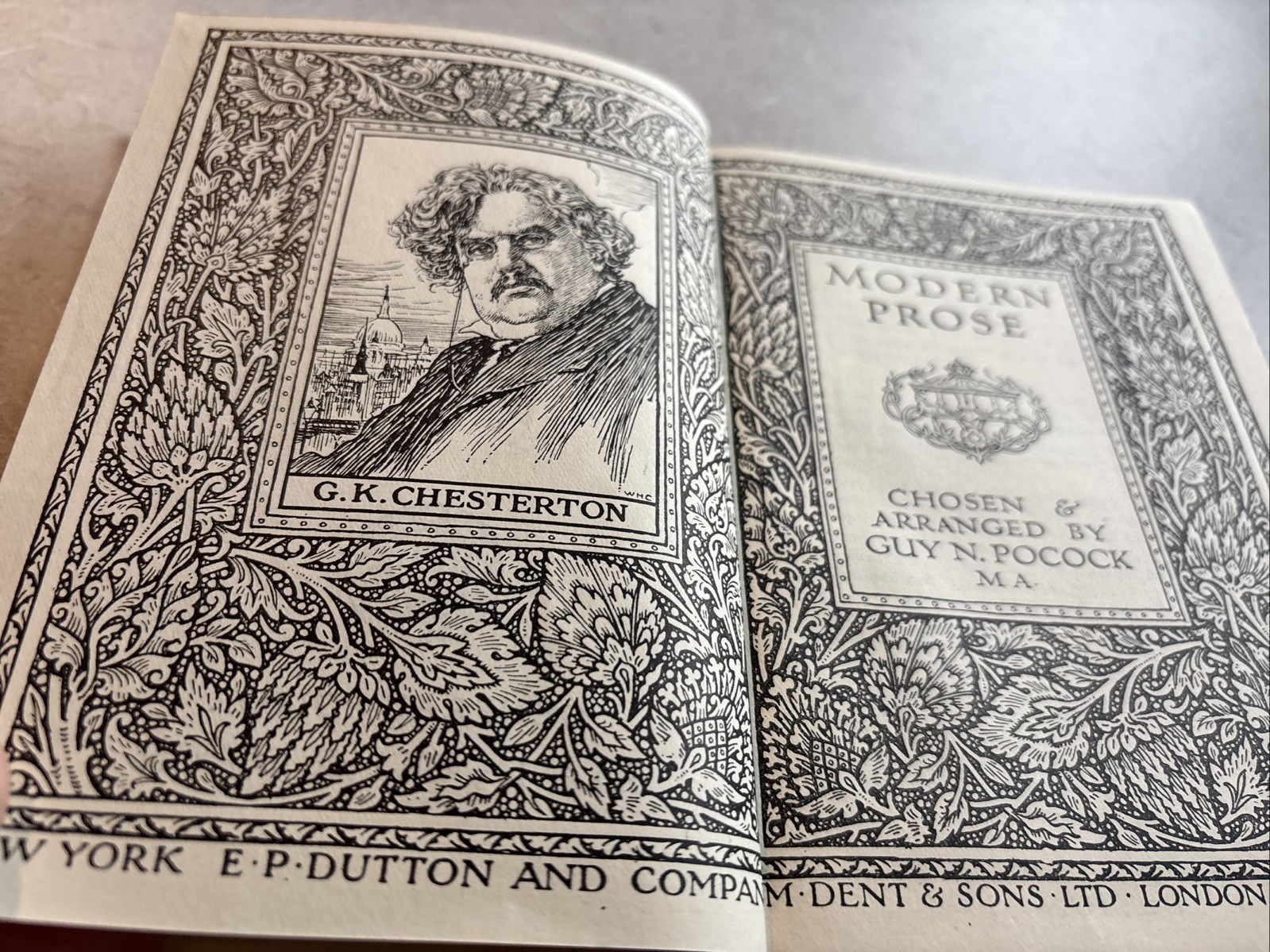 The Kings Treasuries of Literature – G. K. Chesterton 1933 VINTAGE HC