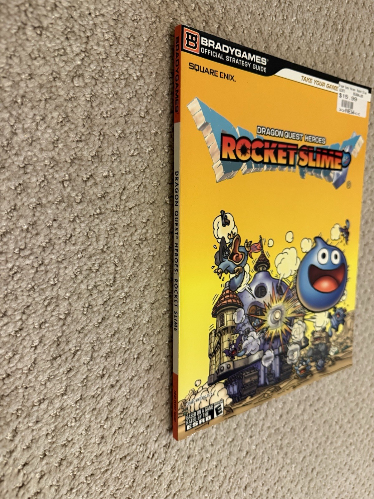 Dragon Quest Heroes – Rocket Slime DS by Brady Games guide book BRAND NEW