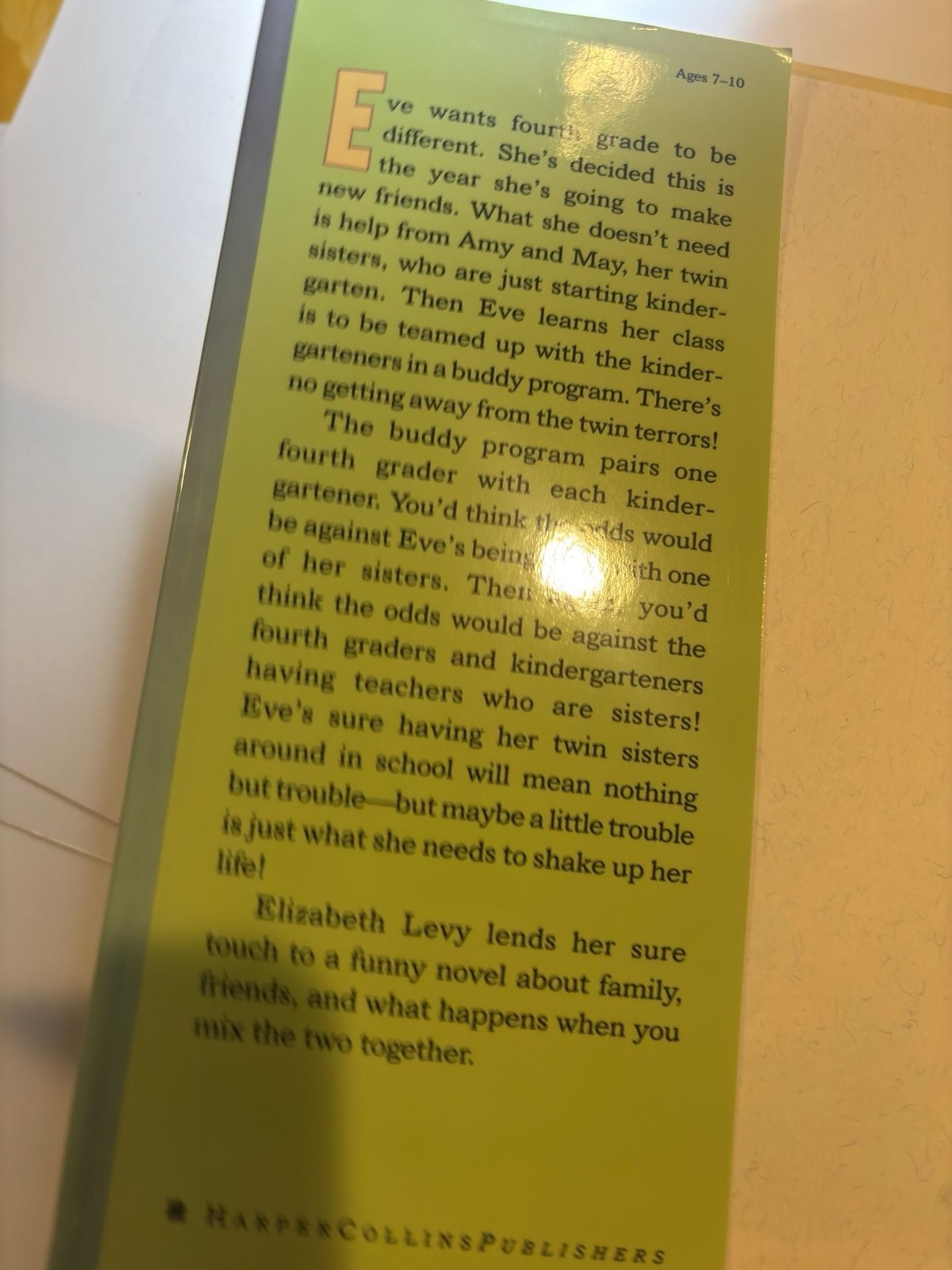 Take Two, They’re Small by Elizabeth Levy (2003 First Edition Hardcover)