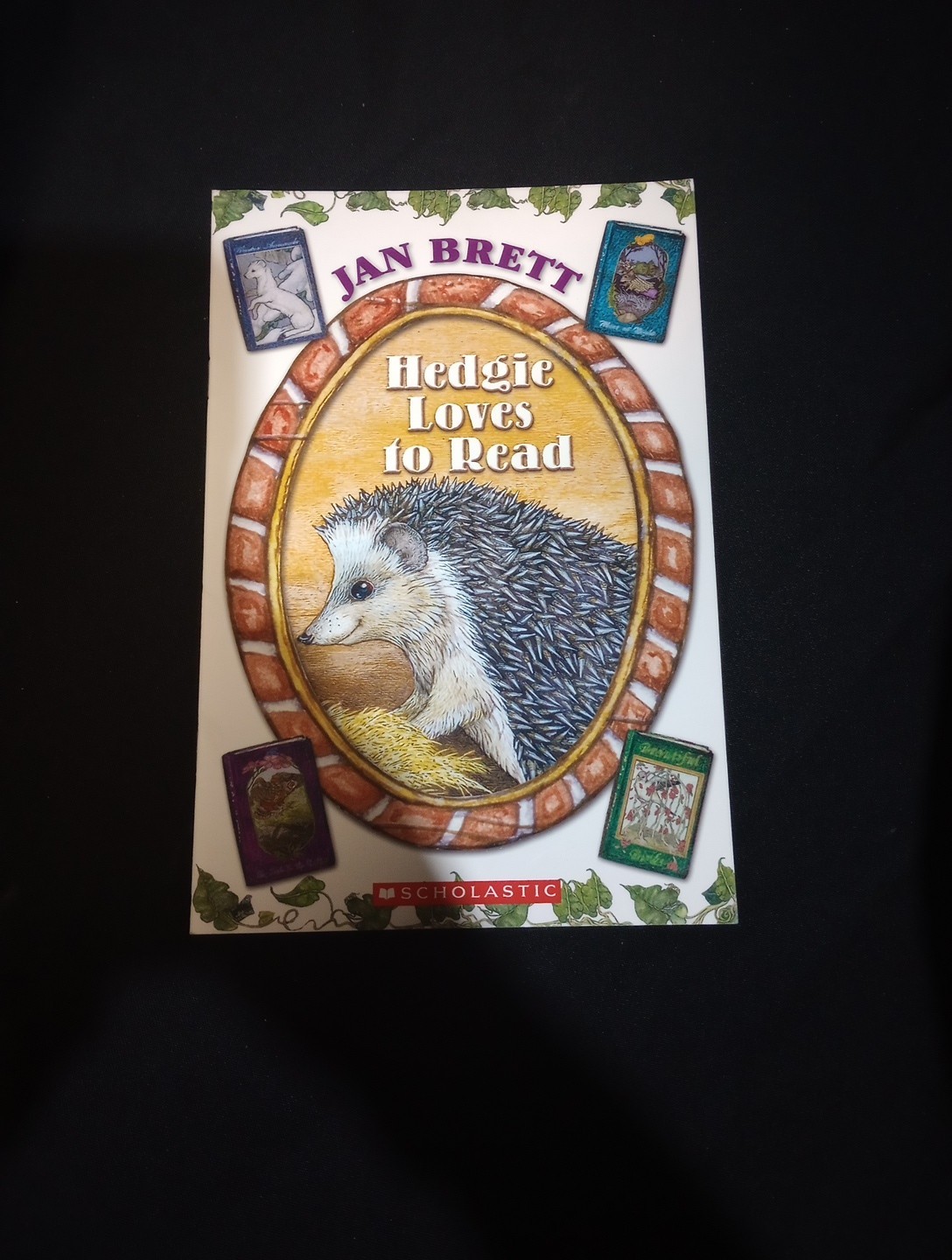 Hedgie Loves to Read – Paperback By Jan Brett – GOOD