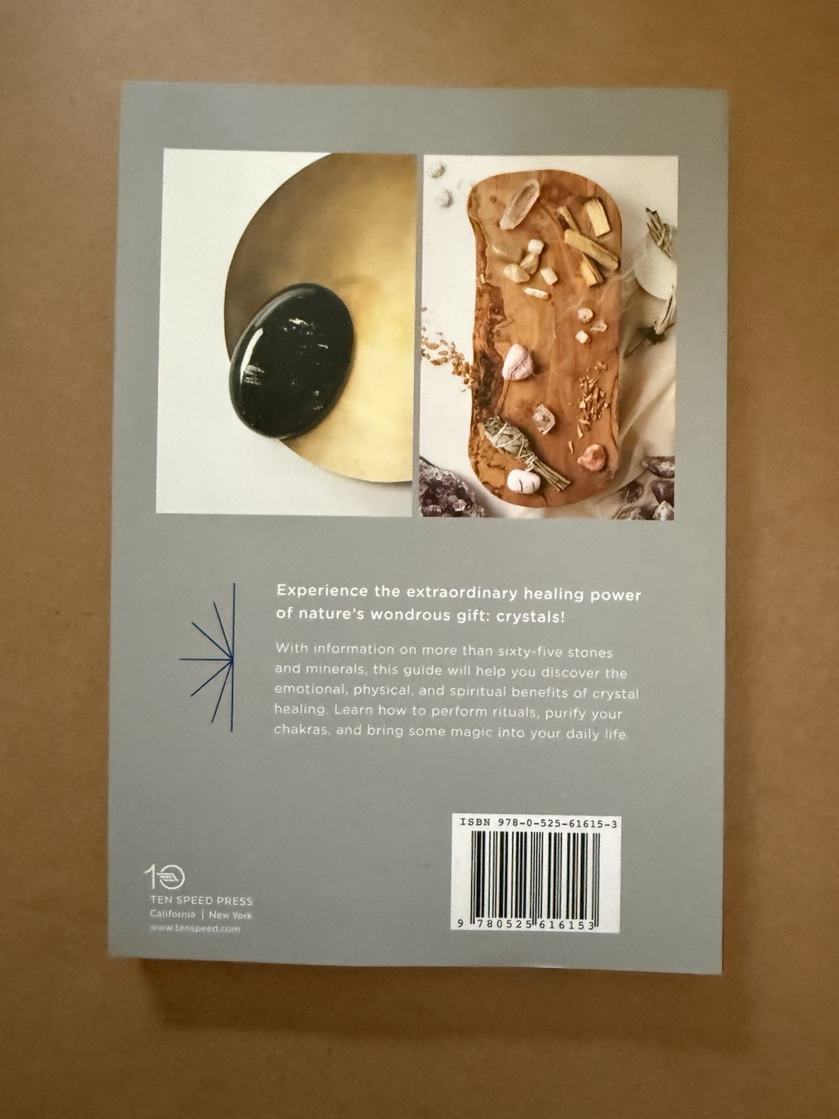 The Beginner’s Guide to Crystals by Lisa Butterworth TP Ten Speed Press