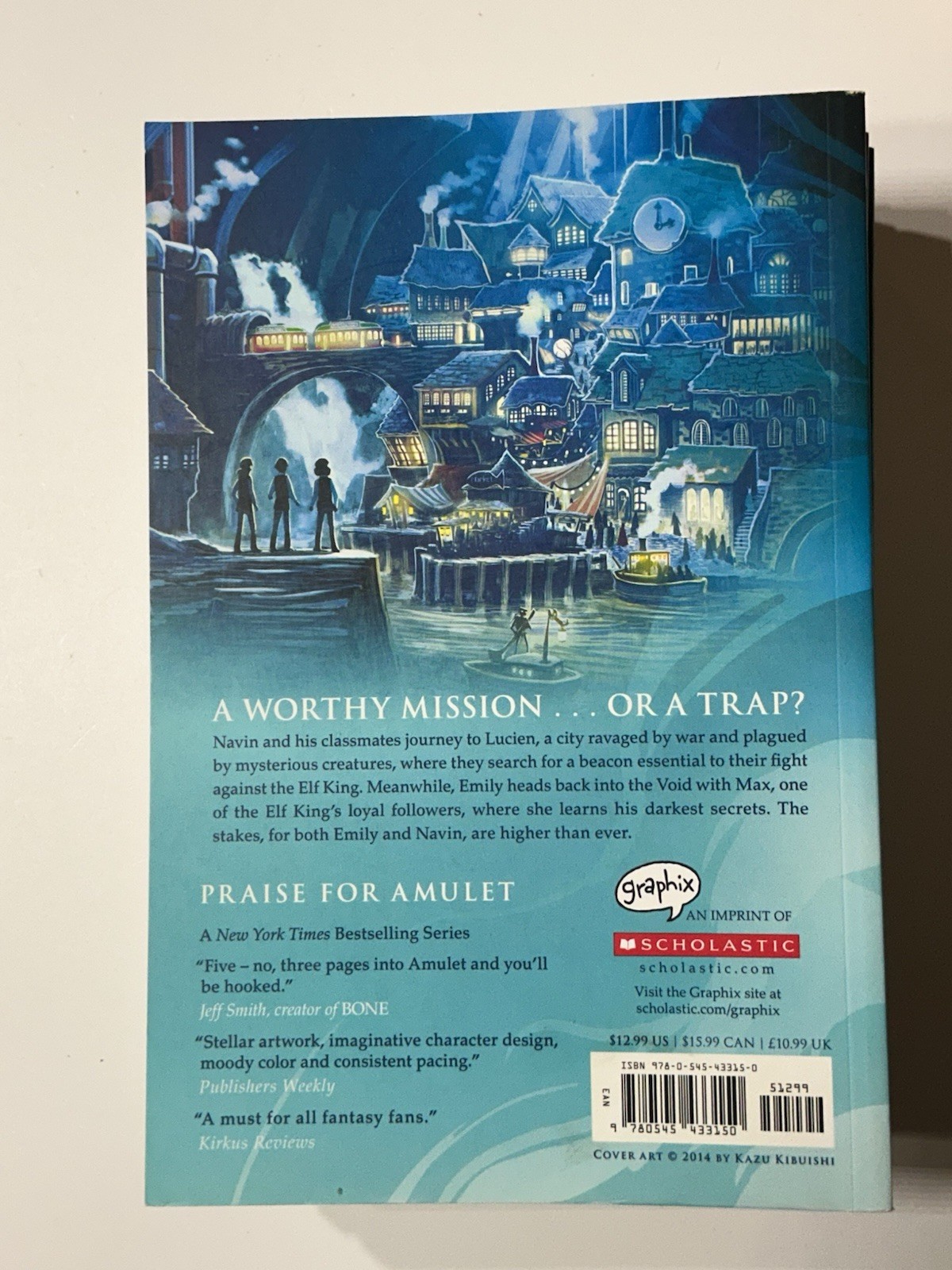 Lot 9 AMULET Books #1-9 Complete Series Set by Kazu Kibuishi Graphic Novels