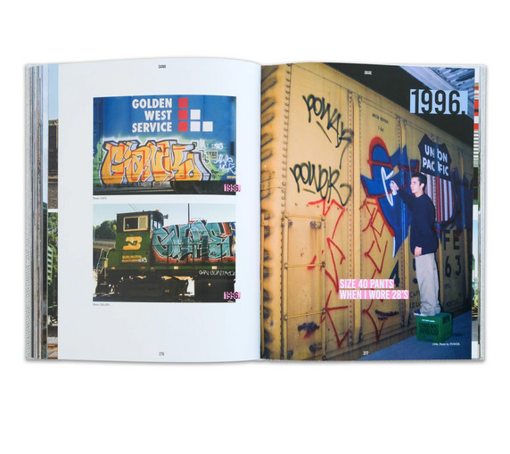 GKAE graffiti book LOS ANGELES MSK AWR Signed by GKAE street art SABER REVOK mta