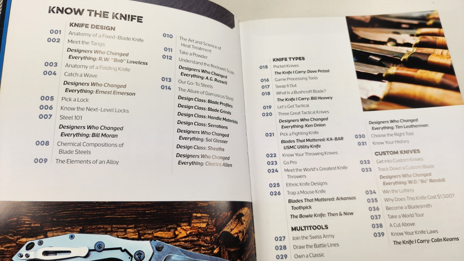 Field & Stream Total Knife Manual & Knives and Knifemakers – 2 Book Lot
