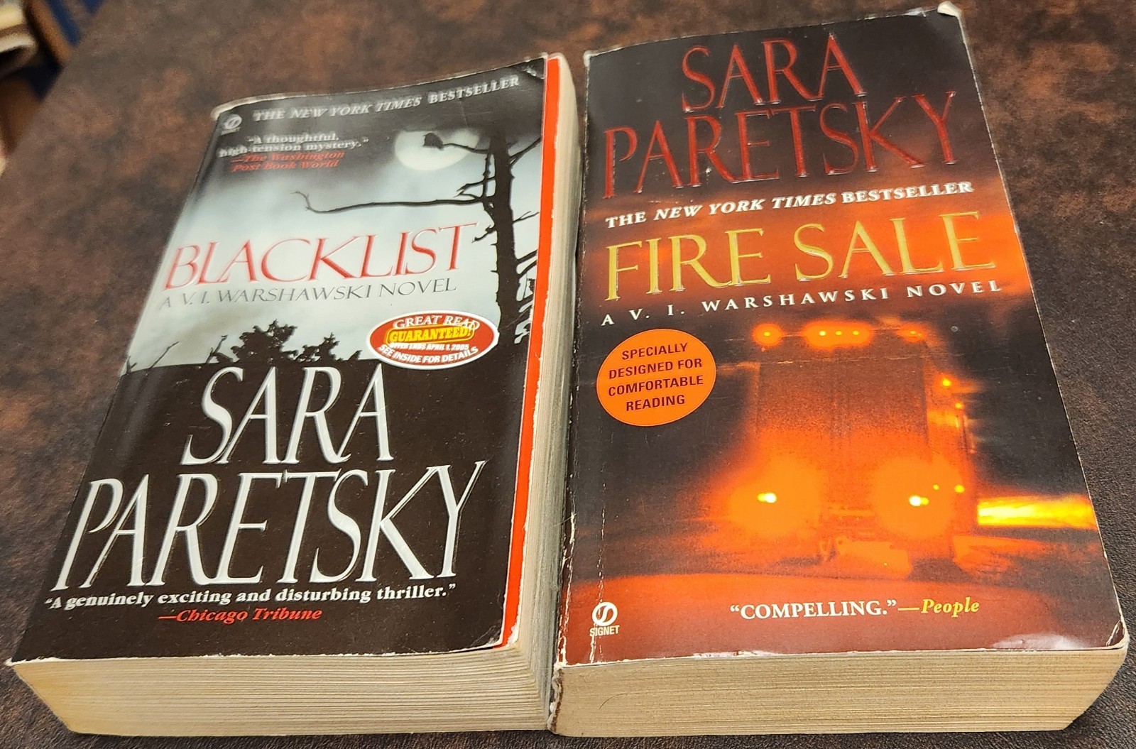 V.I. Warshawski Series by Sara Paretsky Lot, Vol 1-12 + Windy City Blues