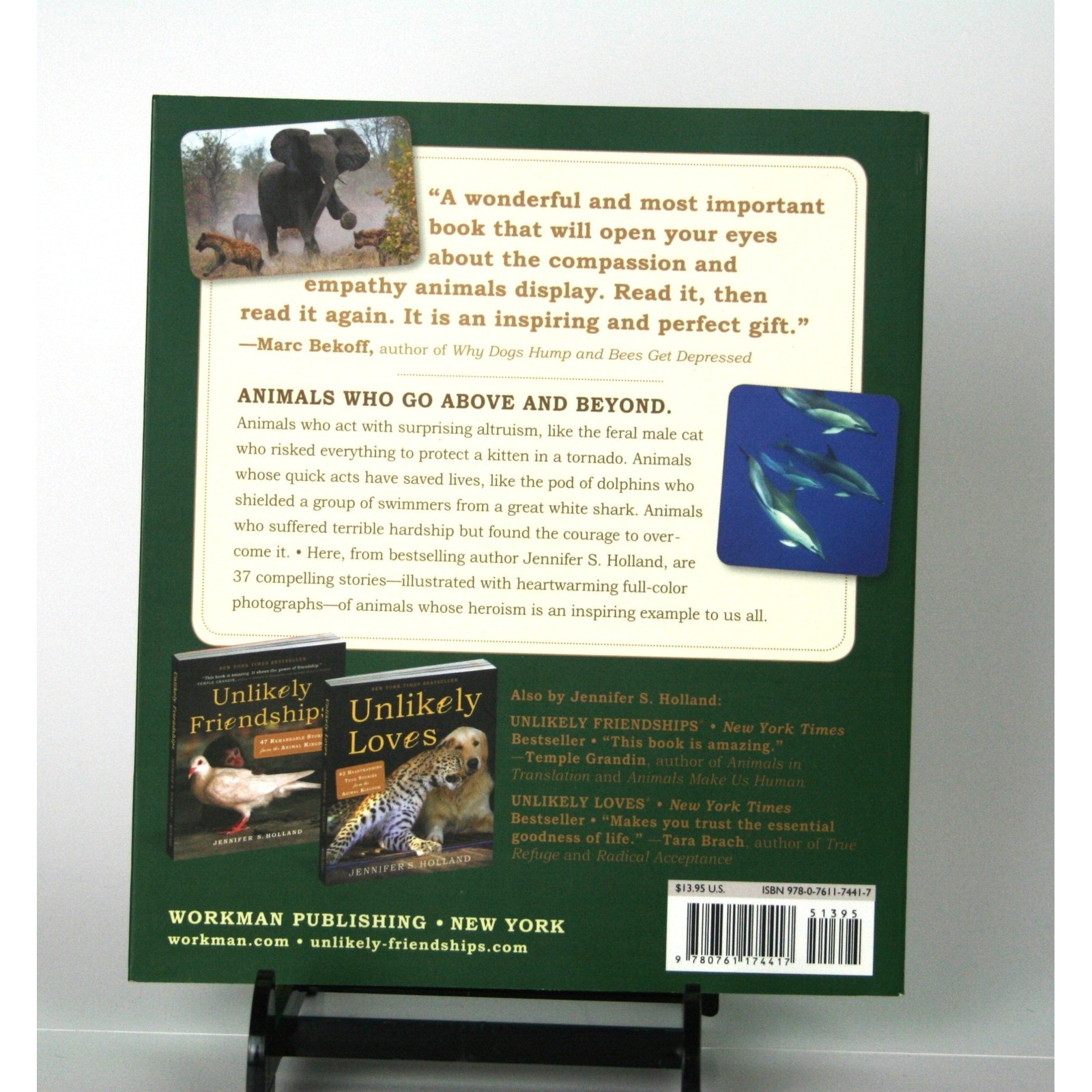 Unlikely Heroes by Jennifer S Holland Paperback – Inspiring Stories – Animals