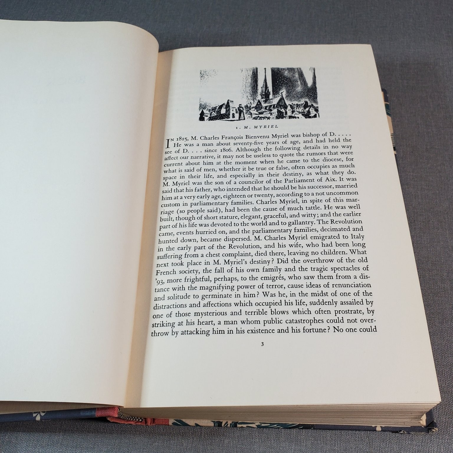Les Misérables Victor Hugo 1938 Limited Editions Club Illustrated Heritage Press
