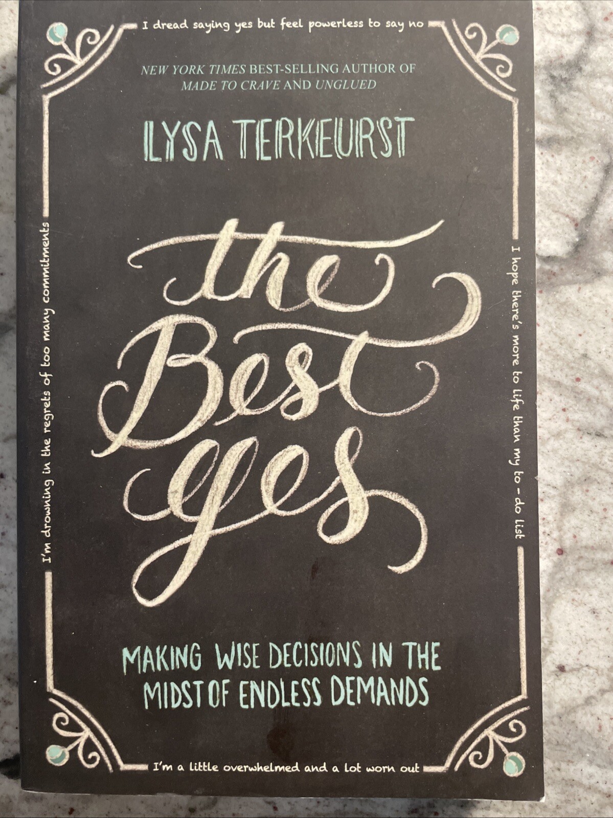 The Best Yes by Lysa TerKeurst (2014, Trade Paperback)
