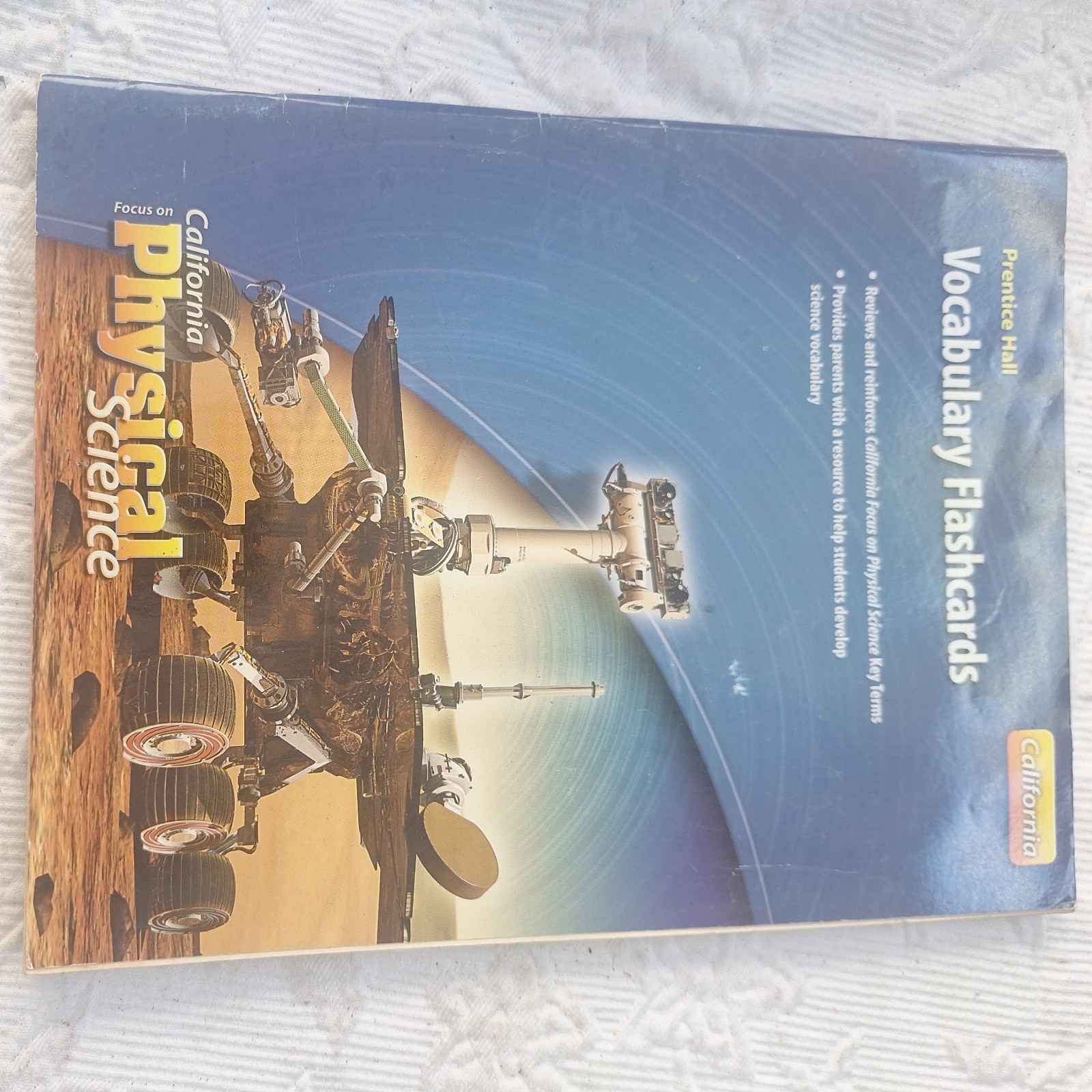 Prentice Hall Focus on California Physical Science Homeschool Kit 10 Items + CD