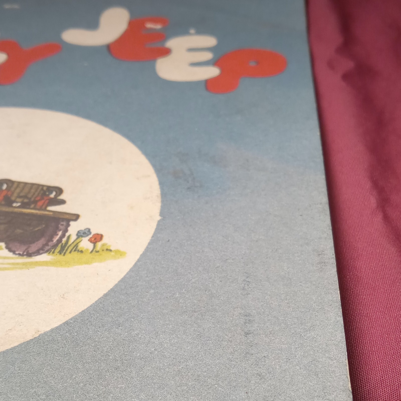 Willy Jeep by Bob Clemens Hardcover 1st Ed 1943 Illustrated Patricia Windrow