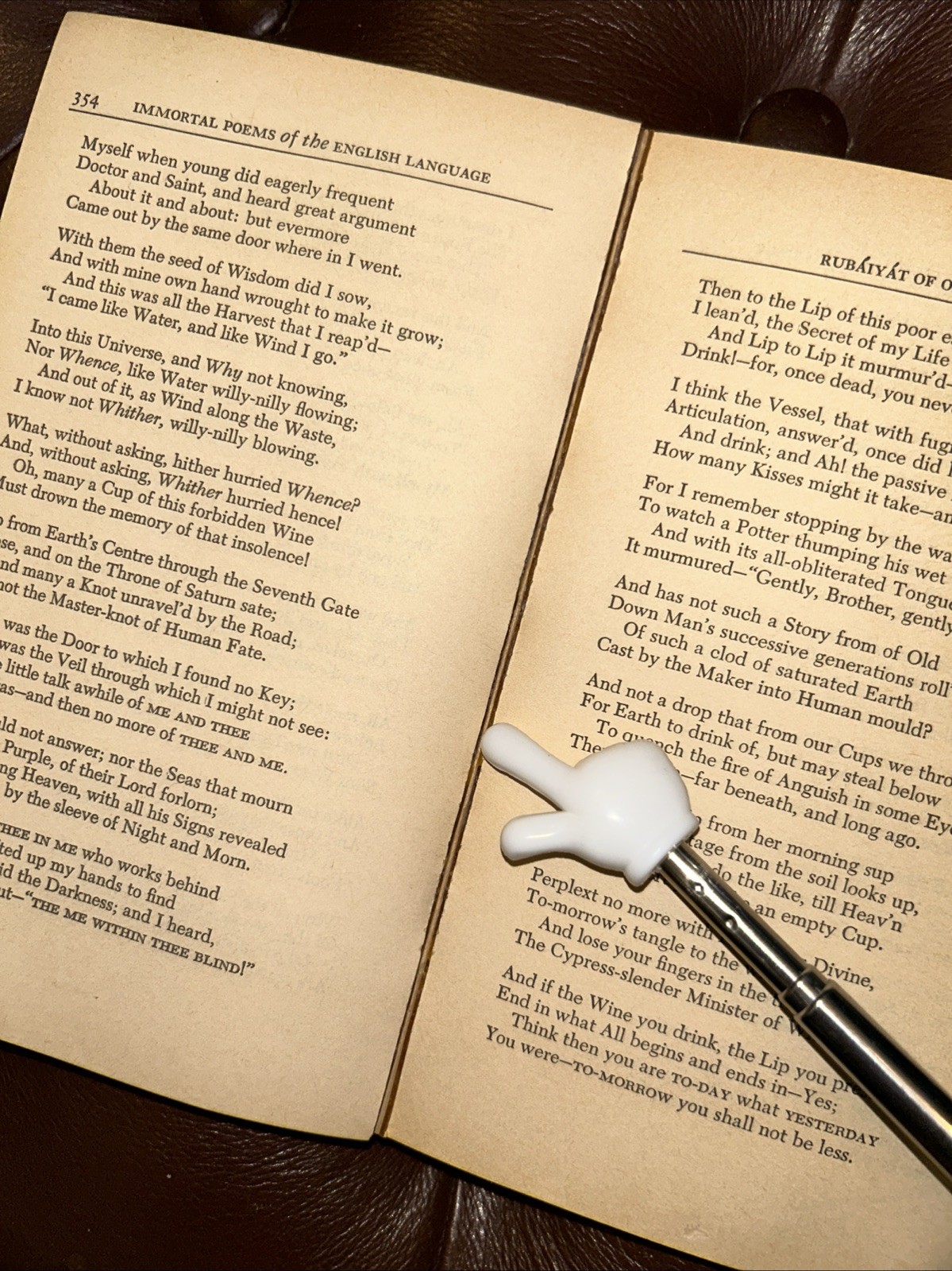 IMMORTAL POEMS of the English Language Oscar Williams Ed Washington Square Press