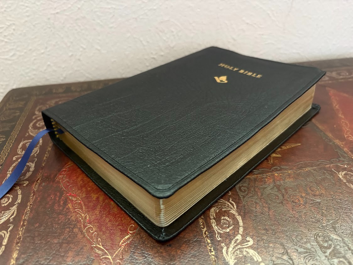Cambridge Holy Bible NRSV Anglicized Edition Black French Morocco Leather 2013