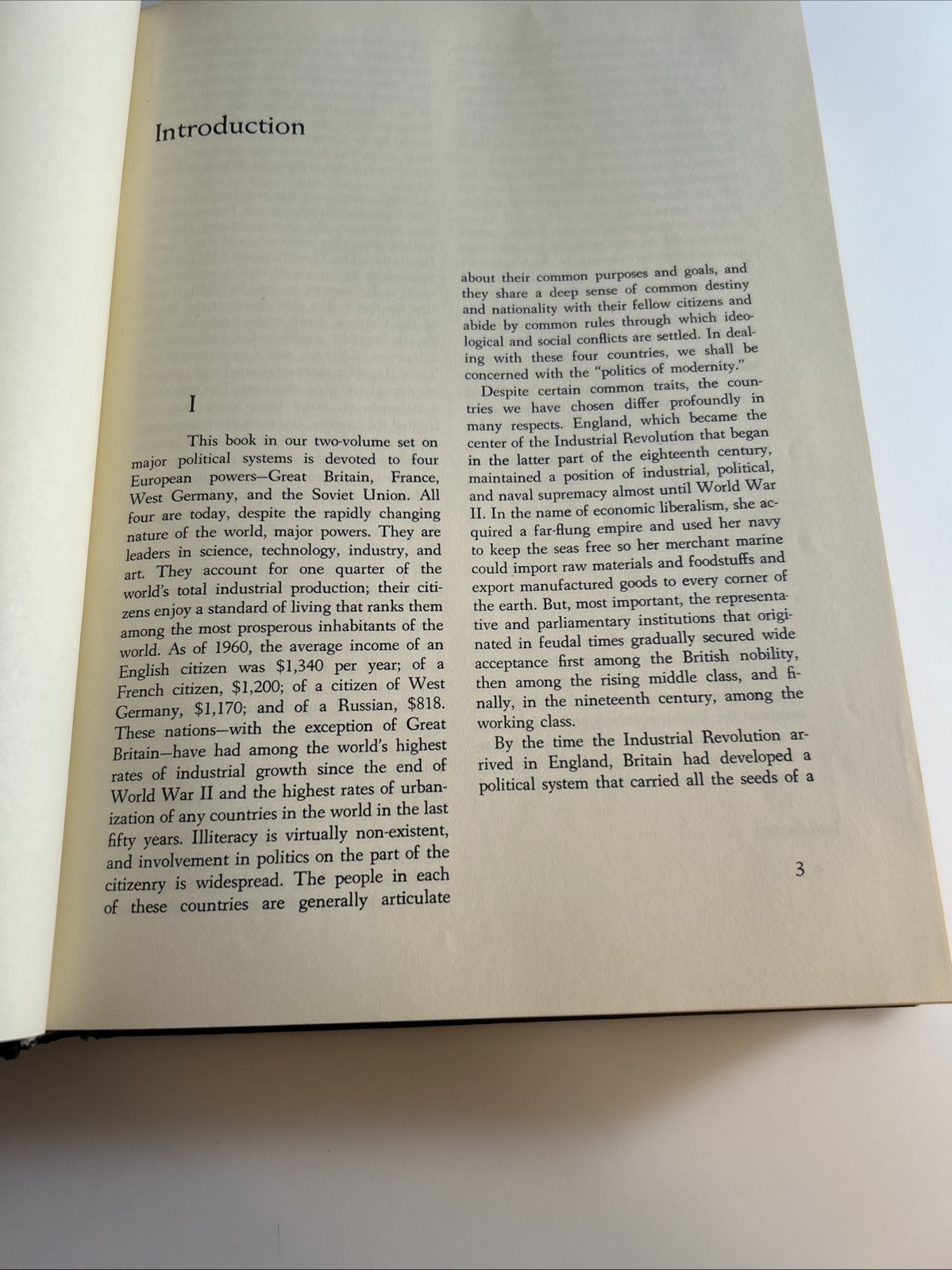 Modern Political Systems: Europe. Editors Macridis/Ward 2nd Print 1963 HC sldj