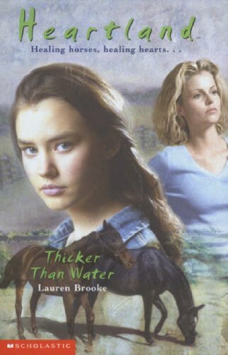 Thicker Than Water (Heartland 8) by Brooke, Lauren Paperback Book The Fast Free