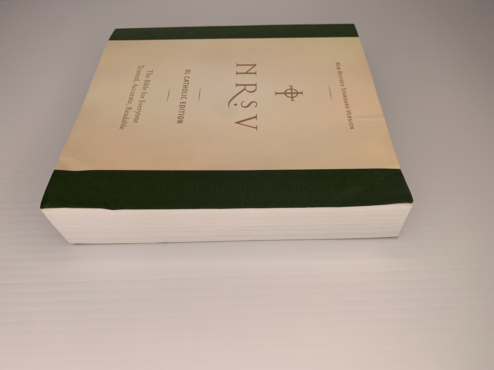 NRSV Bible XL Catholic Edition by Liturgical Press Paperback New Revised Version