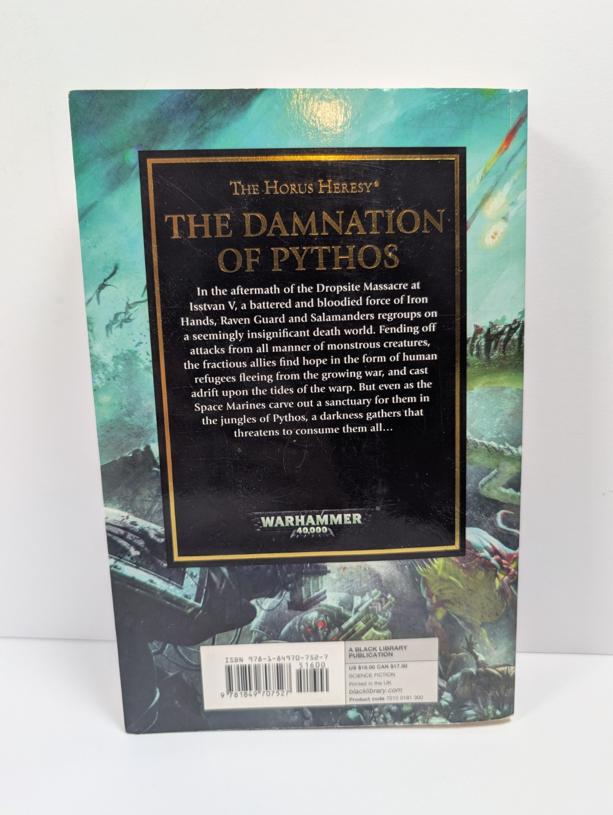 The Damnation of Pythos David Annandale Warhammer Horus Heresy Paperback 2014